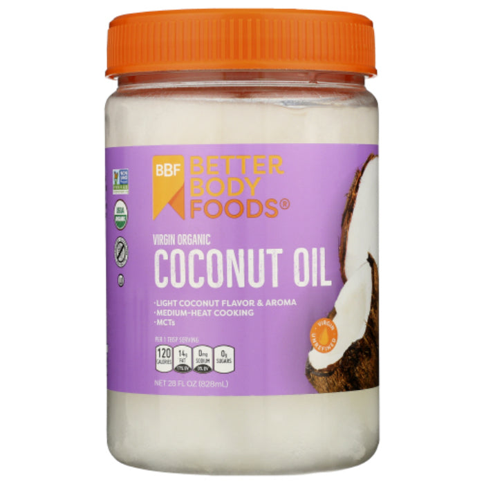 BetterBody - Oil Coconut Extra Virgin, 28 oz - Pack of 6