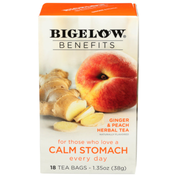 Bigelow - Tea Ginger & Peach, 1.35 Oz - Pack Of 6
