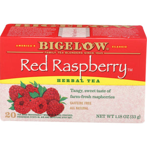 Bigelow - Red Raspberry Tea, 20 Bags, 1.18 oz | Pack of 6