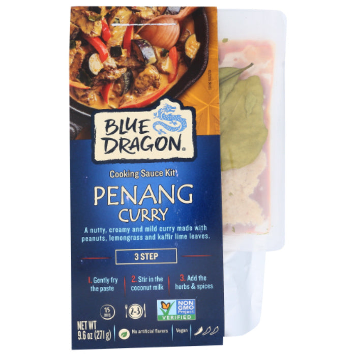 Blue Dragon - Penang Curry Kit 3 Step, 9.6 oz (Pack of 6)