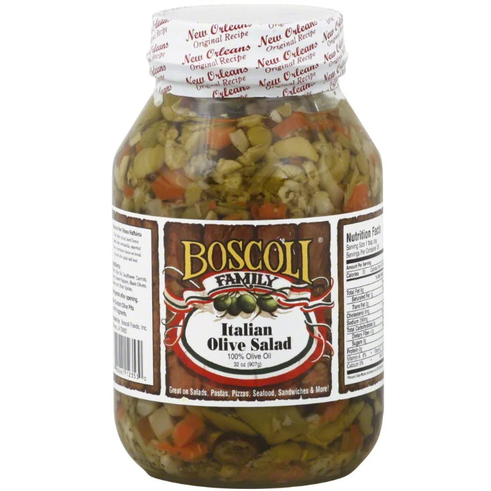 Boscoli - Olive Salad, 32 oz - Pack of 6