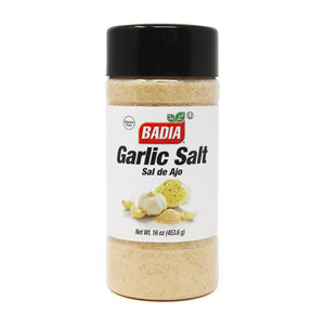 Badia - Garlic Salt, 16 Oz | Pack of 12