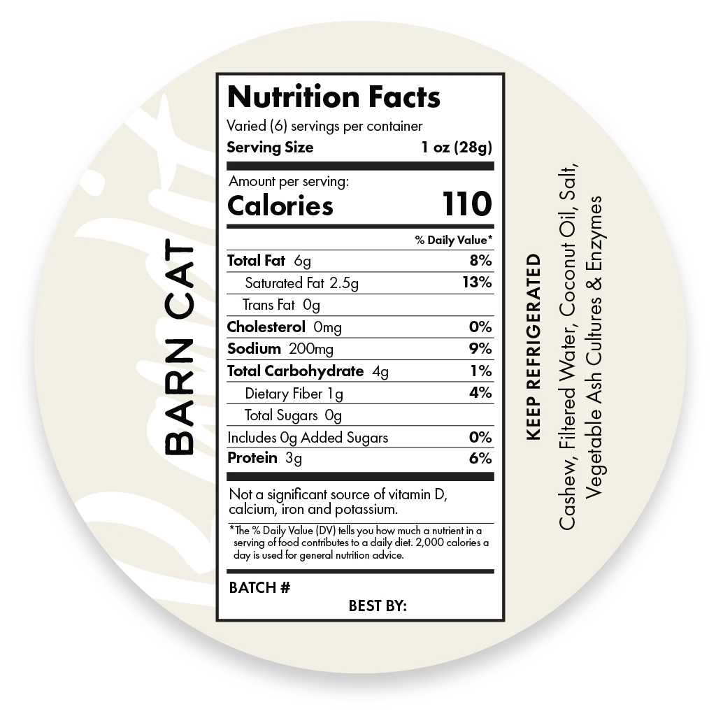 Bandit - Cashew Cheese, 6oz | Multiple Options
