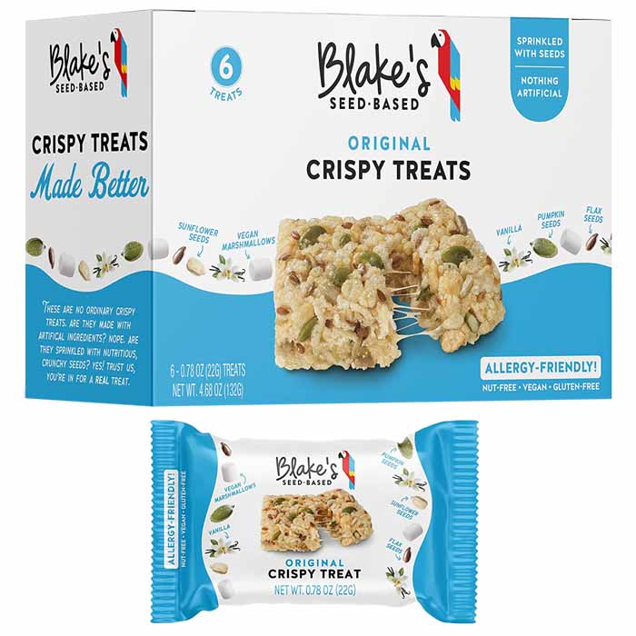 Blake's Seed Based - Rice Crispy Treats Original, 4.68oz | Pack of 12