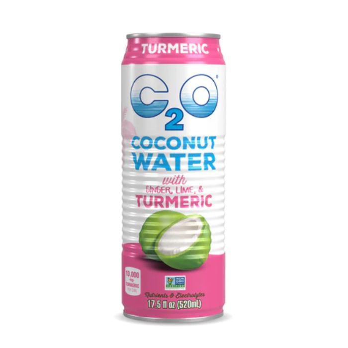 C20 - Coconut Water Ginger Lime Turmeric, 17.5 Fl Oz | Pack of 12