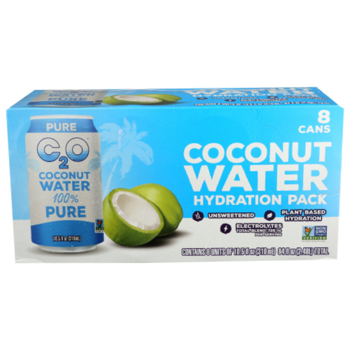 C20 - Coconut Water Fridge 8-Pack, 84 Fl Oz | Pack of 3