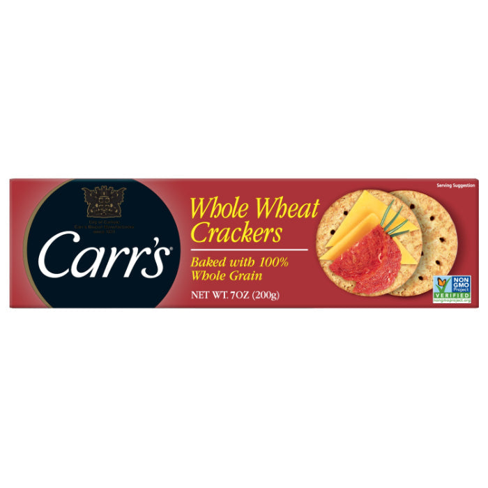 Carrs - Whole Wheat Cracker, 7 oz | Pack of 12