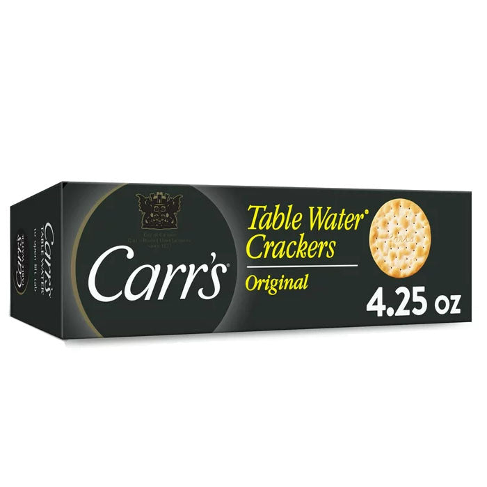 Carrs - Water Table Cracker Original, 4.25 Oz | Pack of 12