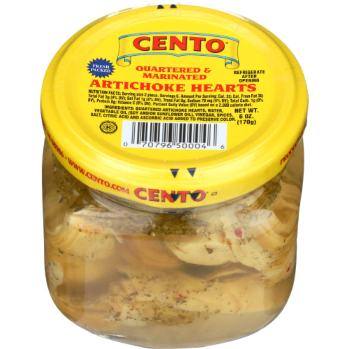 Cento - Artichoke Hearts Marinated, 6 Oz | Pack Of 12