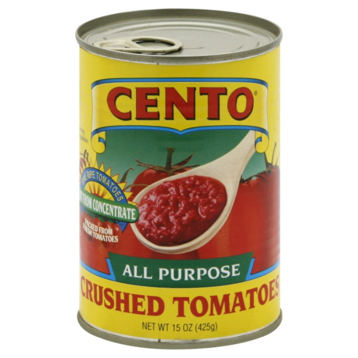 Cento - All Purpose Crushed Tomatoes, 15 Oz | Pack of 12