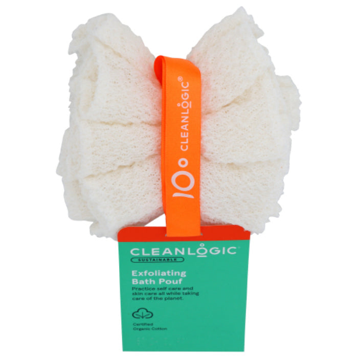 Cleanlogic - Pouf Bath Exfoliate, 1 Each (Pack Of 12)