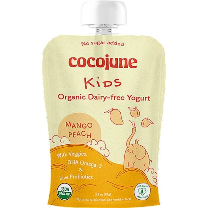 Cocojune - Plant-Based Yogurt, 3.2oz | Mango Peach