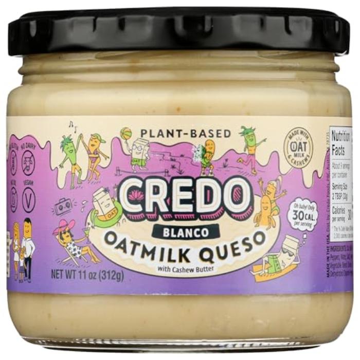 Credo - Oatmilk Queso 11oz  Blaco