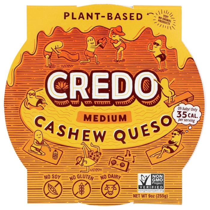 Credo - Oatmilk Queso 11oz  Medium