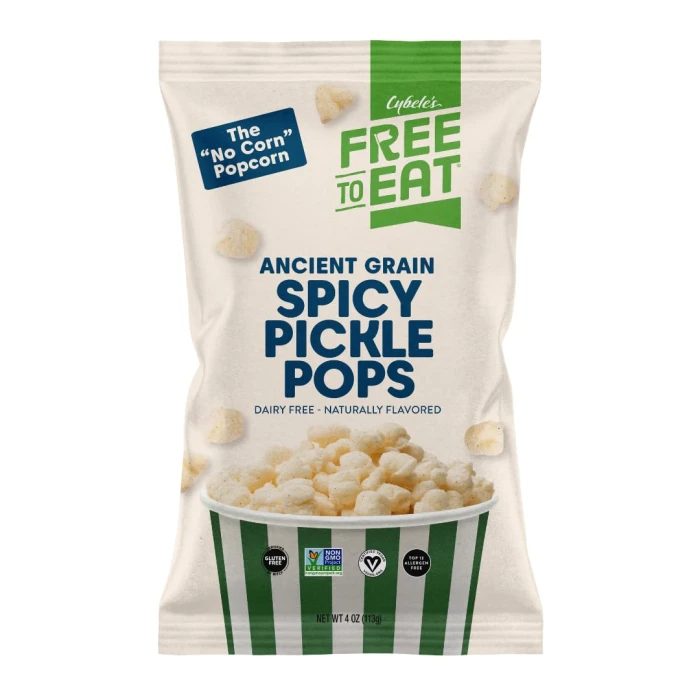 Cybeles - Ancient Grain Pops, 4oz | Spicy Pickle