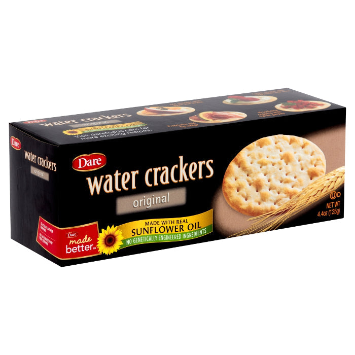 Dare - Water Crackers Original, 4.4 oz | Pack of 12
