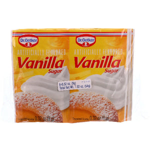 Dr Oetker - Sugar Vanilla 6 Pack, 1.88 Oz | Pack of 12