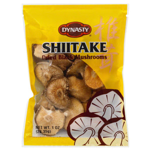 Dynasty - Mushroom Shiitake Whole, 1 oz | Pack of 12