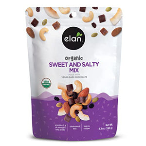 Elan - Nut Sweet N Salty Mix Orga 5.3 Oz - Pack Of 8