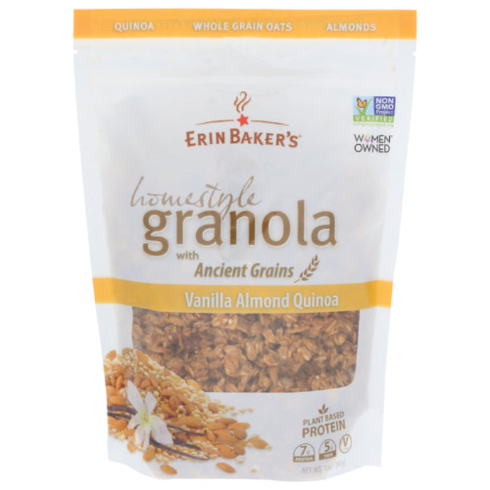 Erin Baker's - Granola Quinoa Vanilla Almond, 12 oz | Pack of 6