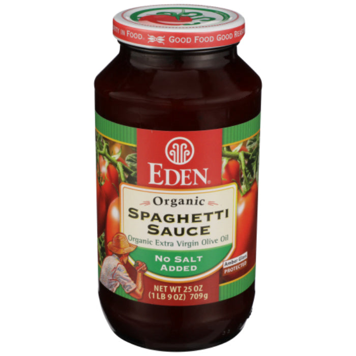 Eden Foods - Sauce Spaghetti Ns Org 25 Oz - Pack of 12