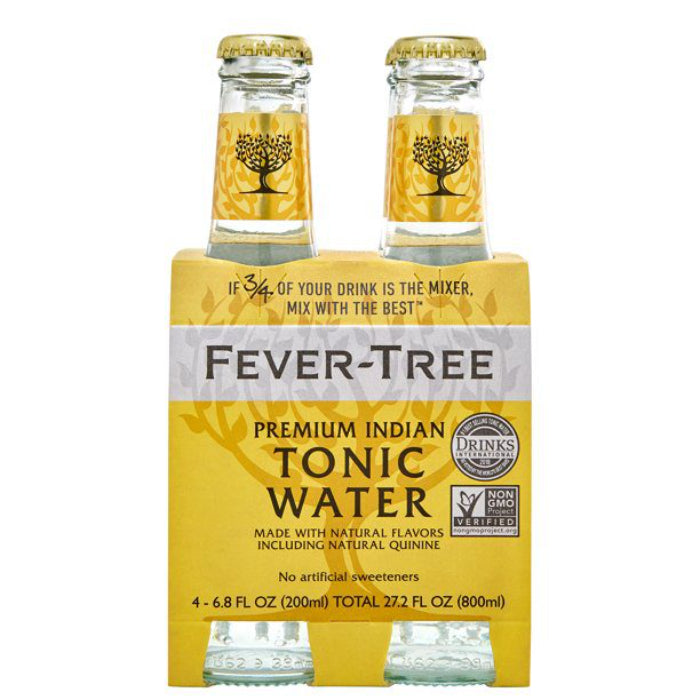 Fever Tree - Soda 4 Pack Tonic Water, 27.2 fl oz | Pack of 6
