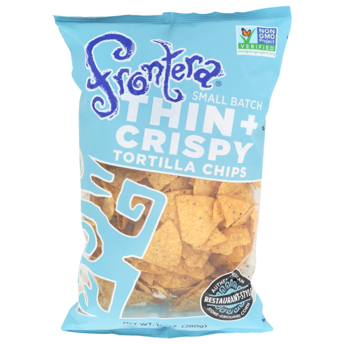 Frontera - Chips Tortilla Thin & Crispy, 10 oz | Pack of 12