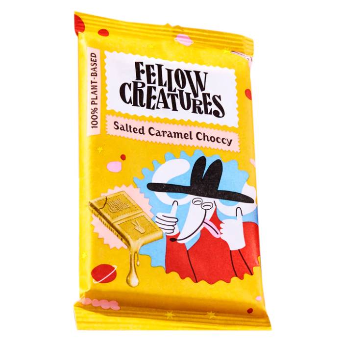 Fellow Creatures - Chocolate Bar, 70g | Salted Caramel Choccy