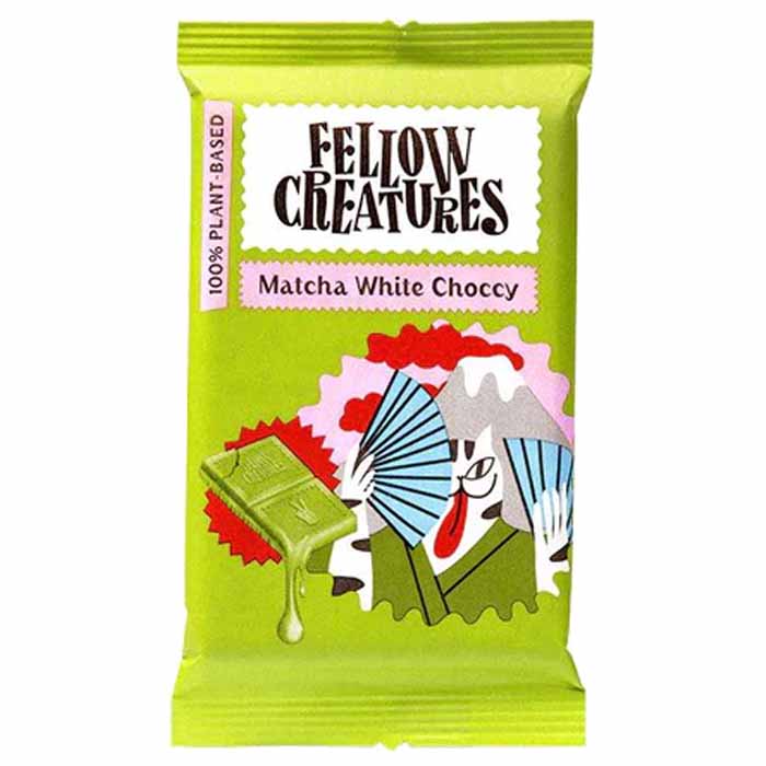 Fellow Creatures - White Chocolate Bar, 70g | Matcha