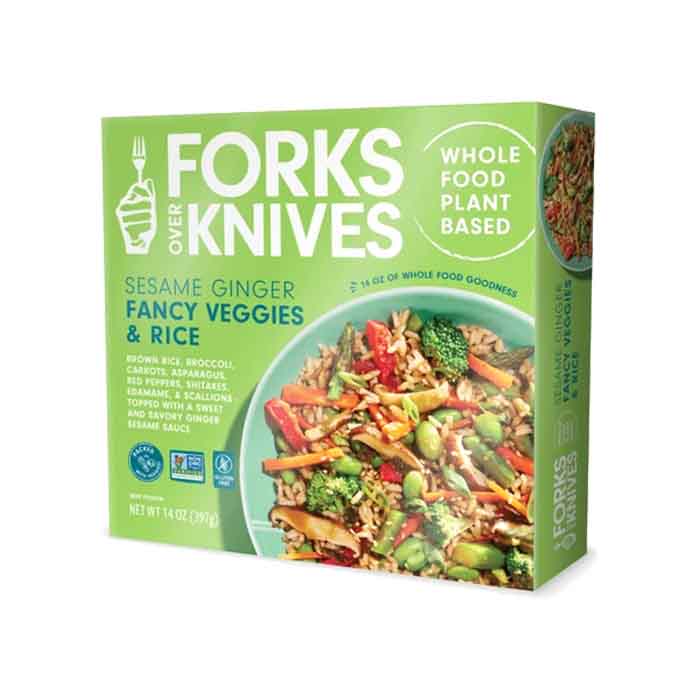 Forks Over Knives - Entree Ginger Sesame Veggie with Rice