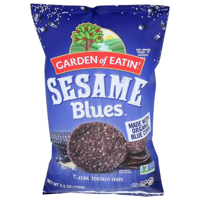 Garden of Eatin' - Chip Tortilla Sesame, 5.5 Oz | Pack of 12