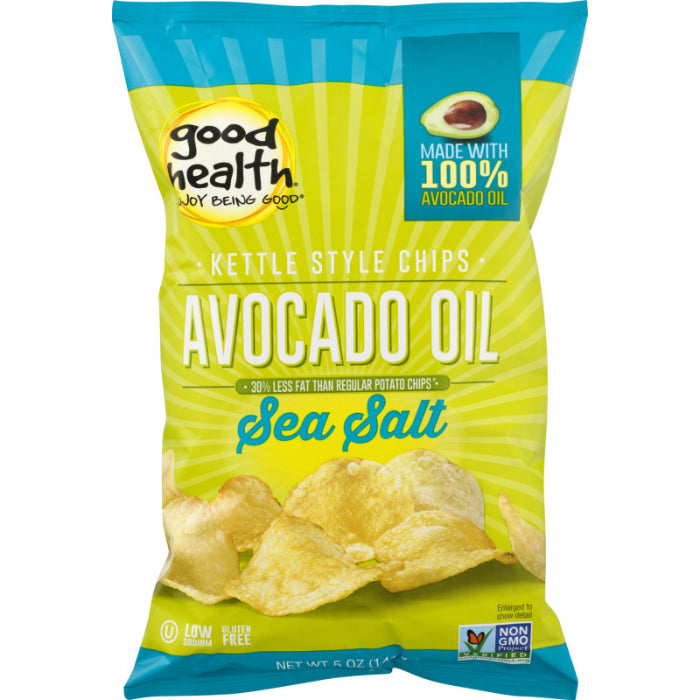 Good Health - Potato Chips Avocado Oil Sea Salt, 5 oz | Pack of 12
