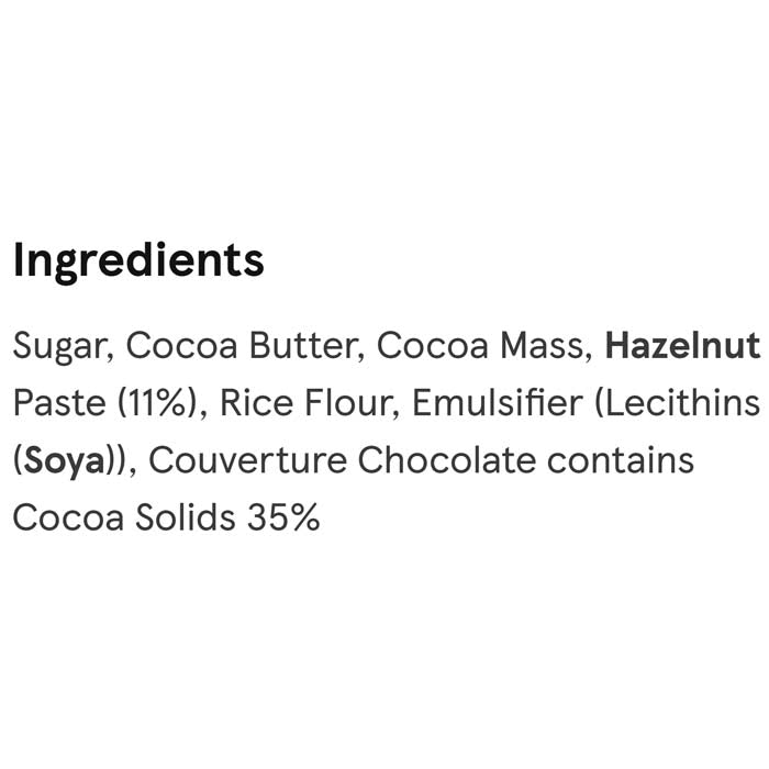 Galaxy - Chocolate Bar Vegan Classic, 29g - Back