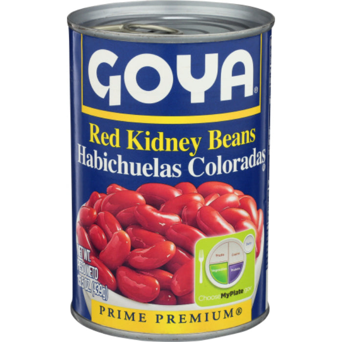 Goya - Red Kidney Beans, 15.5 Oz (Pack of 24)