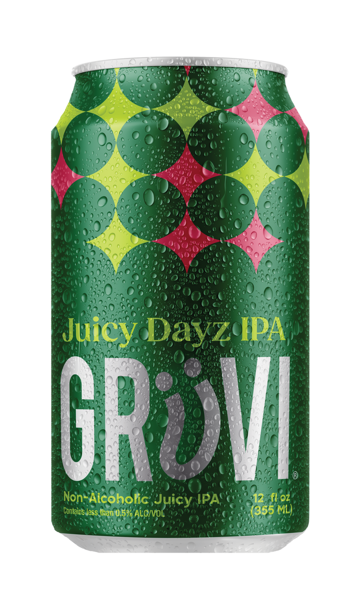Grüvi - Non-Alcoholic Juicy IPA, 6pk