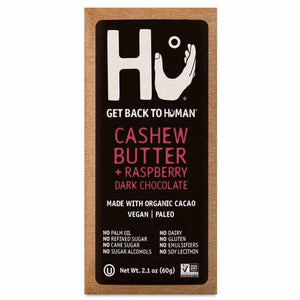 HU - Cashew Butter Raspberry Jelly Chocolate 2.1OZ ( Pack of 12)