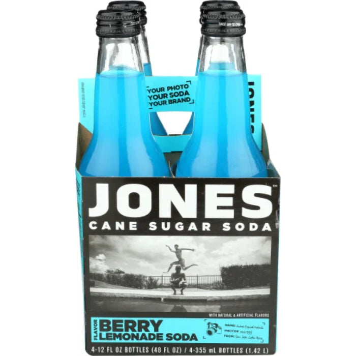 Jones - Soda 4Pk Berry Lemonade 48 Fo - (Pack of 6)