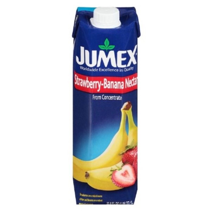 Jumex - Juice Tetra Strawberry Banana 33.81 Oz - Pack Of 12