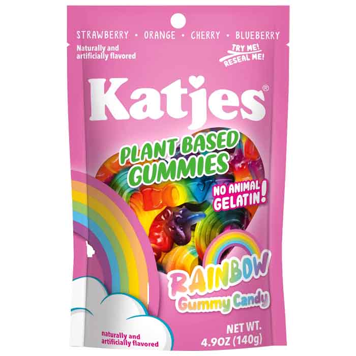 Katjes - Rainbow Gummies, 4.9oz
