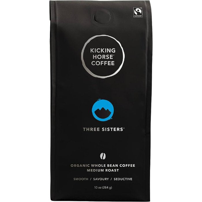 Kicking Horse - Coffee 3 Sisters Medium Roast Bean 10 Oz - Pack Of 6