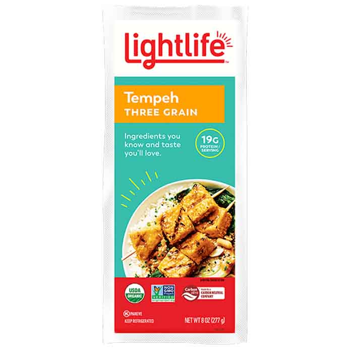 Lightlife - Tempeh - Original, 8oz (Pack of 12)