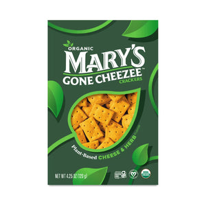 Mary’s Gone Crackers - Cheese And Herb Crackers, 4.25 Oz | Pack of 6