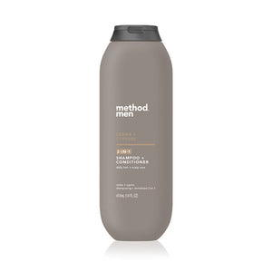 Method - 2-in-1 Shampoo for Men, Cedar, 14 oz - Pack of 1