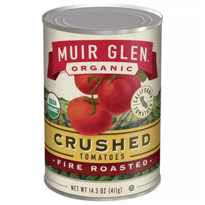 Muir Glen - Fire-Roasted Crushed Tomatoes, 14.5 Oz | Pack of 12