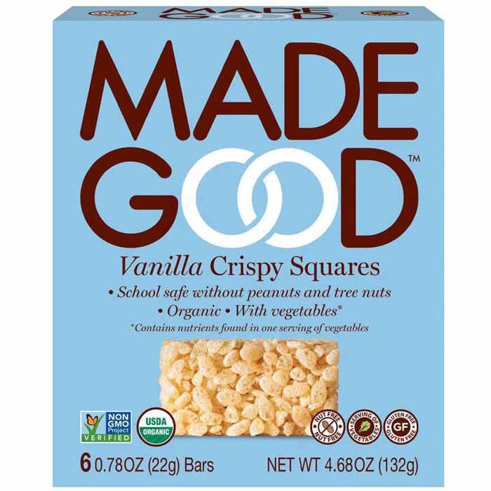 MadeGood - Crispy Squares, 4.68oz | Assorted Flavors