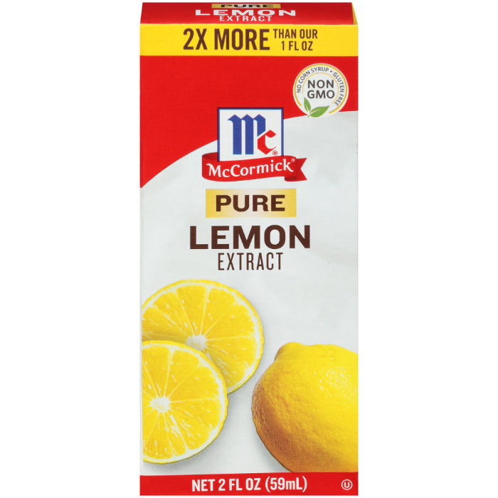 McCormick - Lemon Extract Pure, 2 oz | Pack of 6