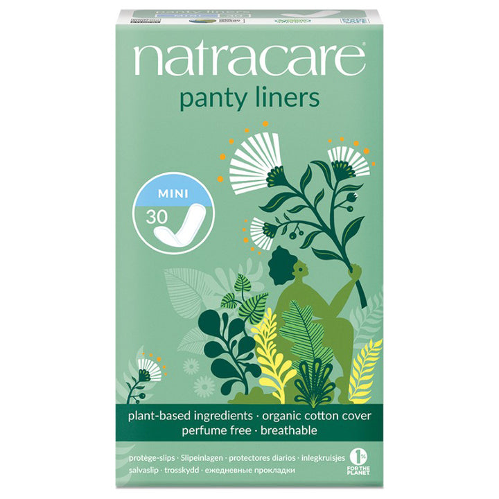 NATRACARE - Mini Panty Liners 30PC ( Pack of 5)
