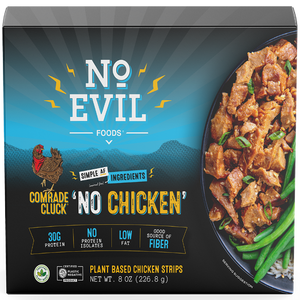 No Evil Foods - Classic Cluck: No Chicken Strips, 8oz