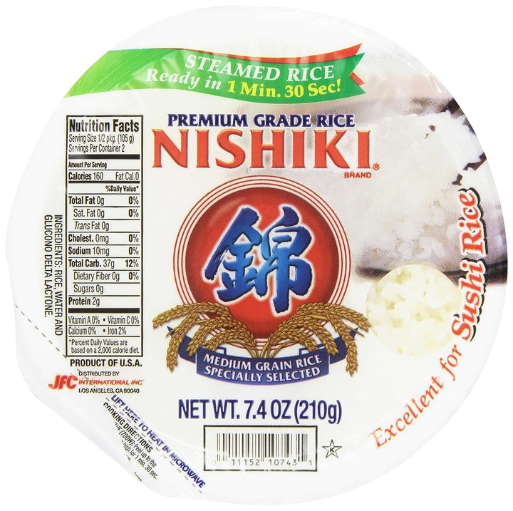 NISHIKI RICE COOKED 7.4 OZ - Pack of 6
