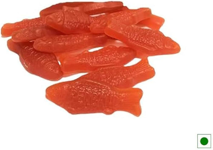 No Label EB - Red Fish Candy, 8 Oz | Pack of 12
